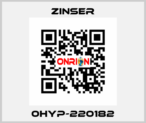 0HYP-220182 Zinser