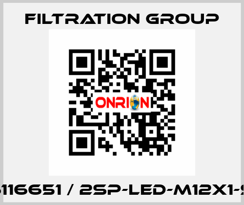 76116651 / 2SP-LED-M12x1-SU Filtration Group