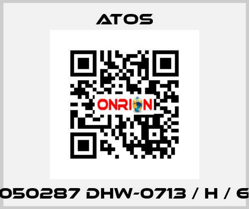 050287 DHW-0713 / H / 6 Atos