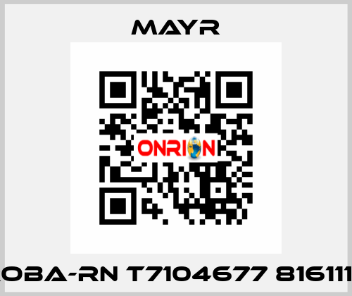 ROBA-RN T7104677 8161116 Mayr