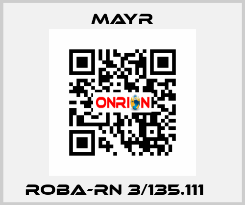  ROBA-RN 3/135.111    Mayr