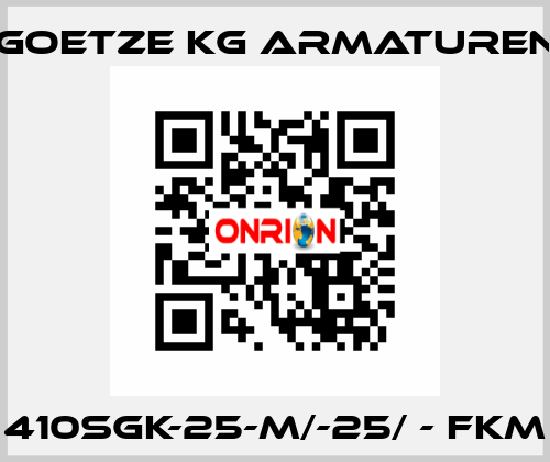 410sGK-25-m/-25/ - FKM Goetze KG Armaturen