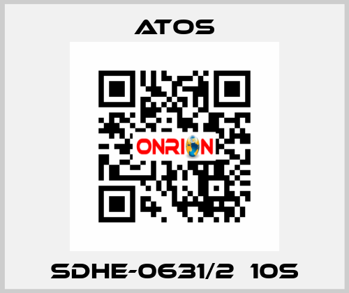 SDHE-0631/2  10S Atos