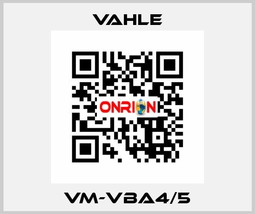 VM-VBA4/5 Vahle