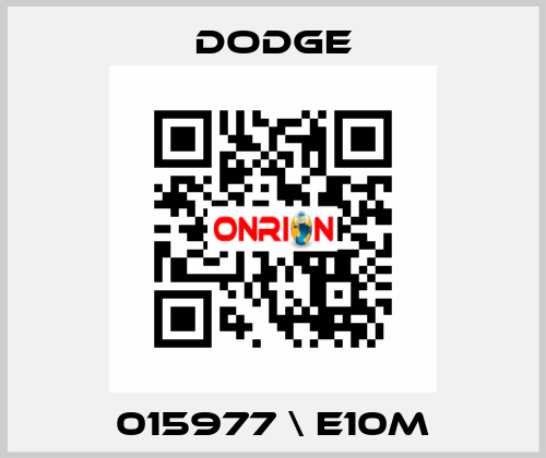 015977 \ E10M Dodge