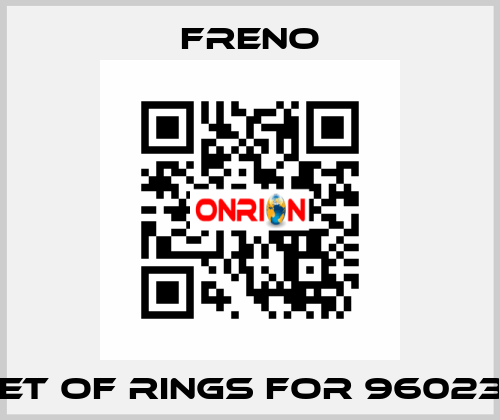 Set of rings for 960233 Freno