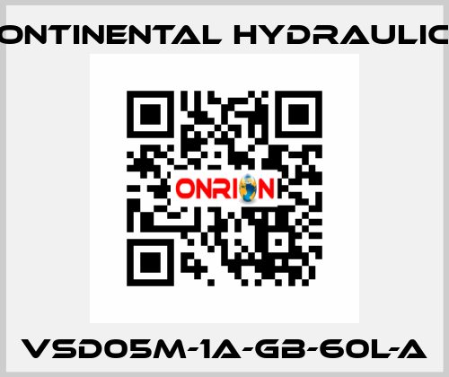 VSD05M-1A-GB-60L-A Continental Hydraulics