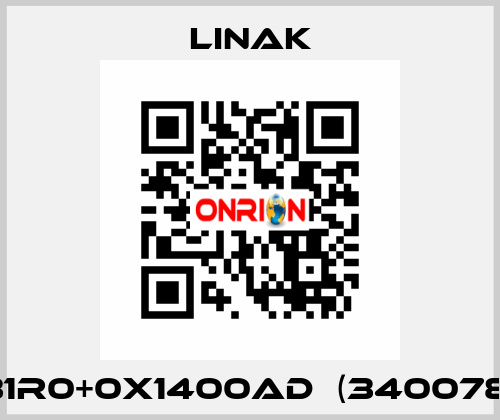3431R0+0X1400AD  (340078-01) Linak