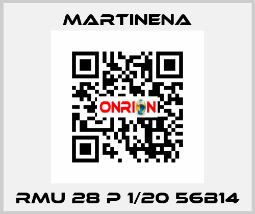 RMU 28 P 1/20 56B14 Martinena