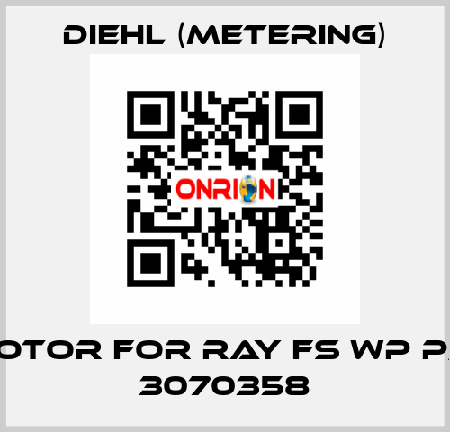 rotor for RAY FS WP p/n 3070358 Diehl (Metering)