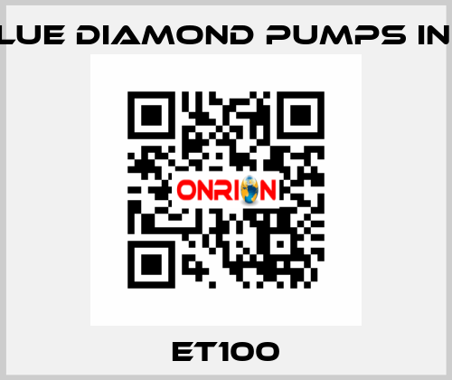 ET100 Blue Diamond Pumps Inc.