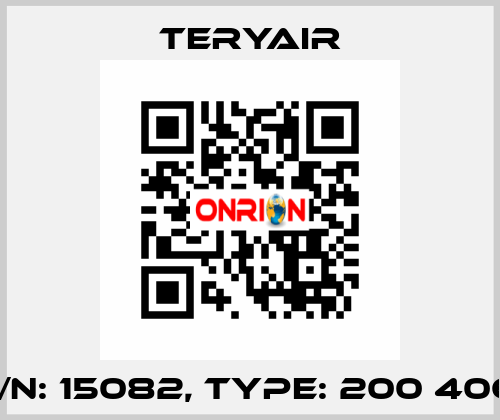 P/N: 15082, Type: 200 4061 TERYAIR