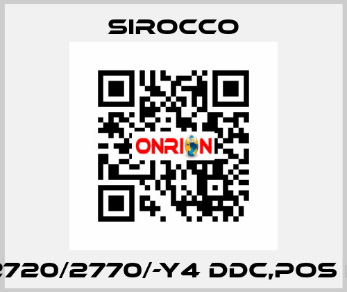 24/2720/2770/-Y4 DDC,POS NO:2 Sirocco