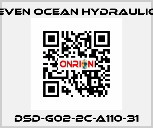 DSD-G02-2C-A110-31 Seven Ocean Hydraulics