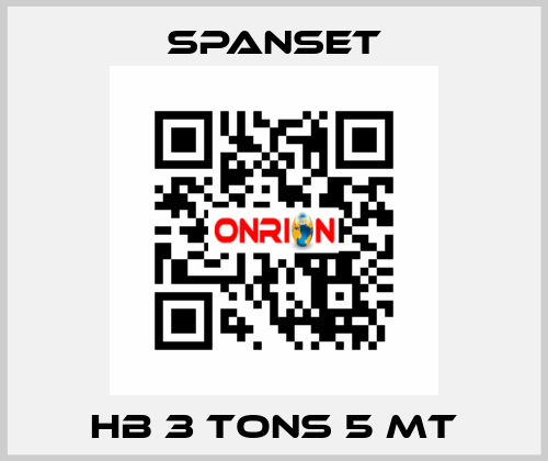 HB 3 TONS 5 MT SpanSet