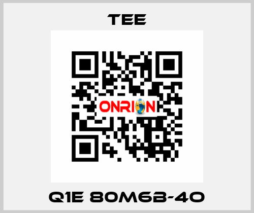 Q1E 80M6B-4O TEE