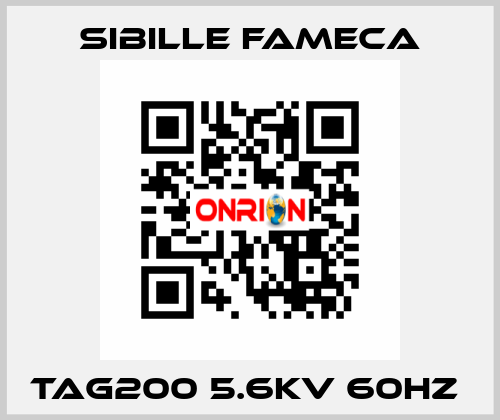 TAG200 5.6KV 60HZ  Sibille Fameca