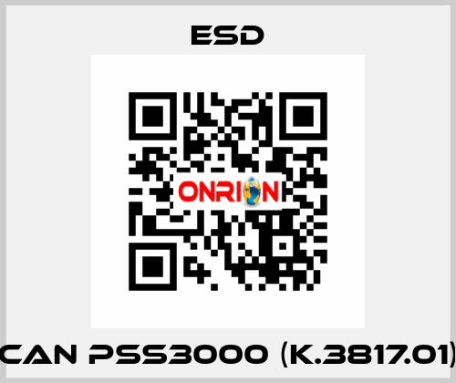 CAN PSS3000 (K.3817.01) ESD