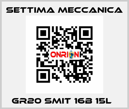 GR20 SMIT 16B 15L   Settima Meccanica