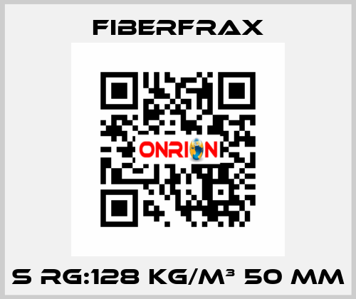 S RG:128 KG/M³ 50 MM Fiberfrax