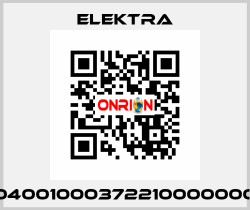 04001000372210000000 ELEKTRA