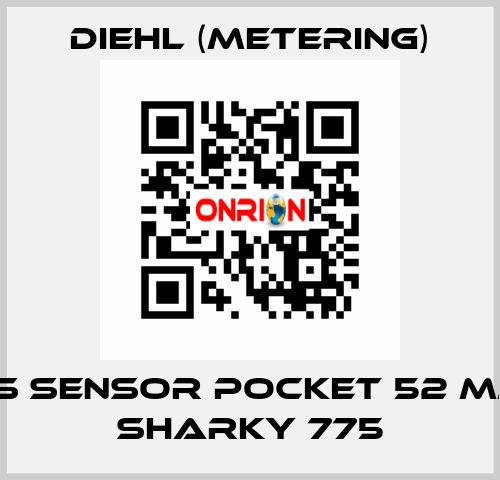 Brass sensor pocket 52 mm for SHARKY 775 Diehl (Metering)