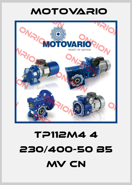 TP112M4 4 230/400-50 B5 MV CN Motovario