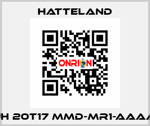 JH 20T17 MMD-MR1-AAAA HATTELAND