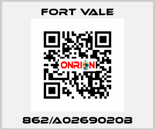 862/A0269020B Fort Vale