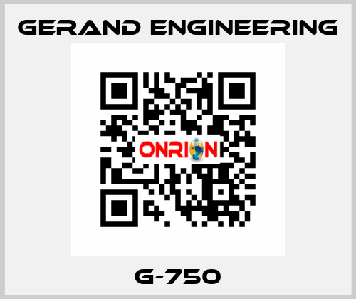 G-750 Gerand Engineering