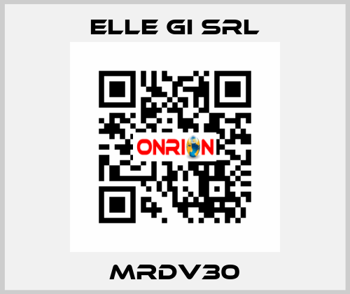 MRDV30 ELLE GI SRL