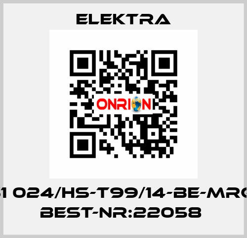 S1 024/HS-T99/14-BE-MRG  Best-Nr:22058  ELEKTRA