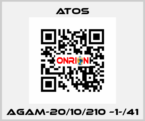 AGAM-20/10/210 –1-/41 Atos