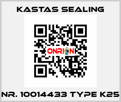 Nr. 10014433 Type K25 Kastas Sealing