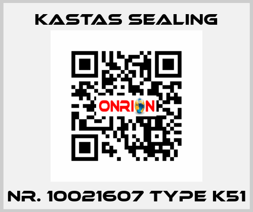 Nr. 10021607 Type K51 Kastas Sealing