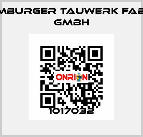 1017032 Hamburger Tauwerk Fabrik GmbH