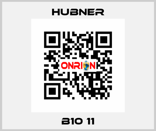  B10 11 HUBNER