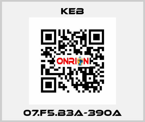 07.F5.B3A-390A KEB