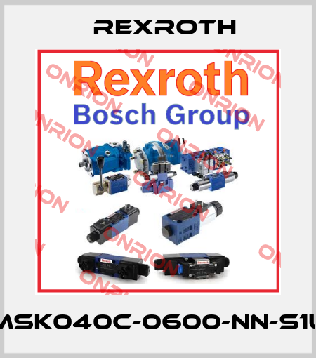 MSK040C-0600-NN-S1U Rexroth
