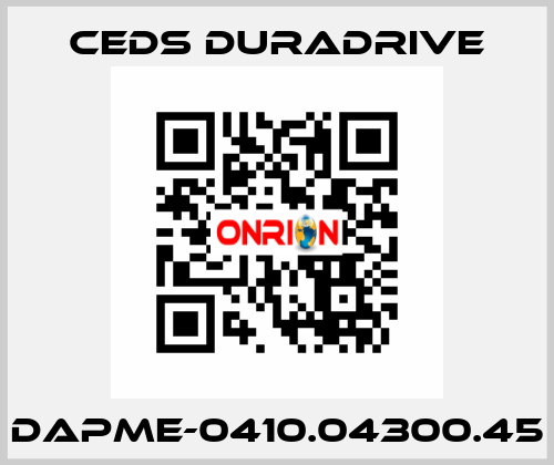 DAPME-0410.04300.45 Ceds Duradrive