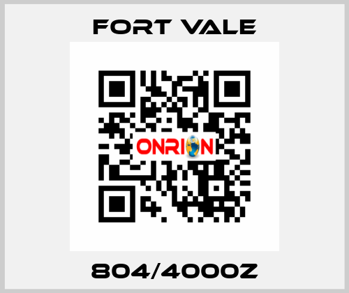 804/4000Z Fort Vale