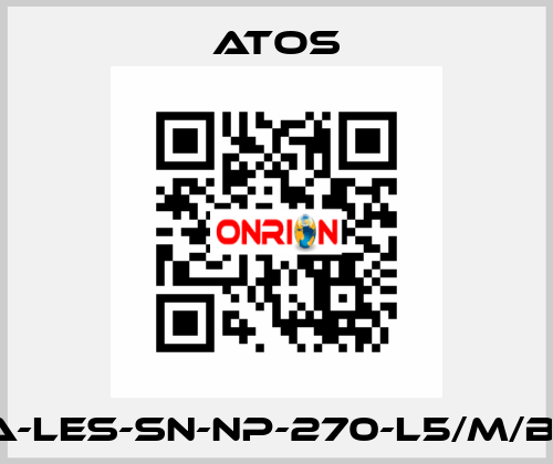 DPZA-LES-SN-NP-270-L5/M/BEI 50 Atos