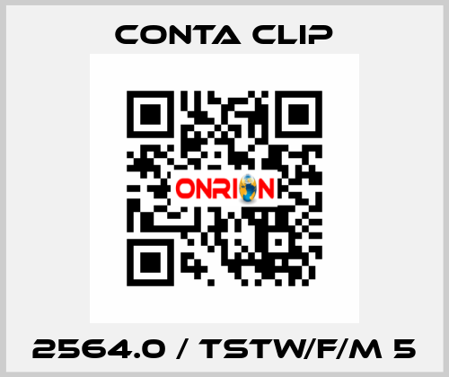 2564.0 / TSTW/F/M 5 Conta Clip