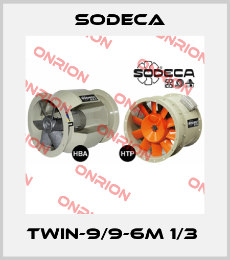 TWIN-9/9-6M 1/3  Sodeca