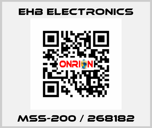 MSS-200 / 268182 ehb electronics