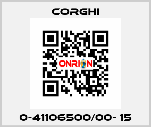 0-41106500/00- 15 Corghi