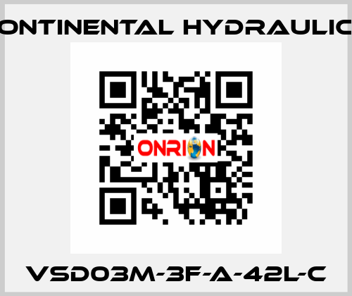 VSD03M-3F-A-42L-C Continental Hydraulics