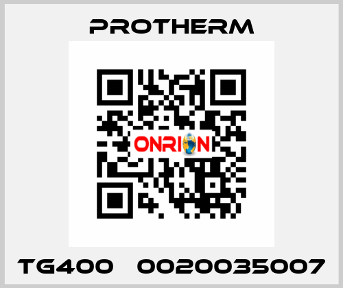 TG400   0020035007 PROTHERM