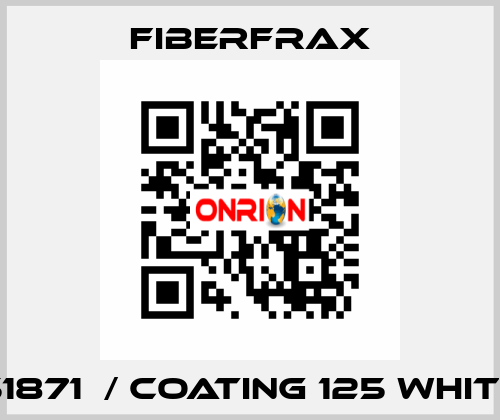 51871  / COATING 125 white Fiberfrax