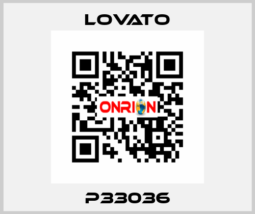 P33036 Lovato